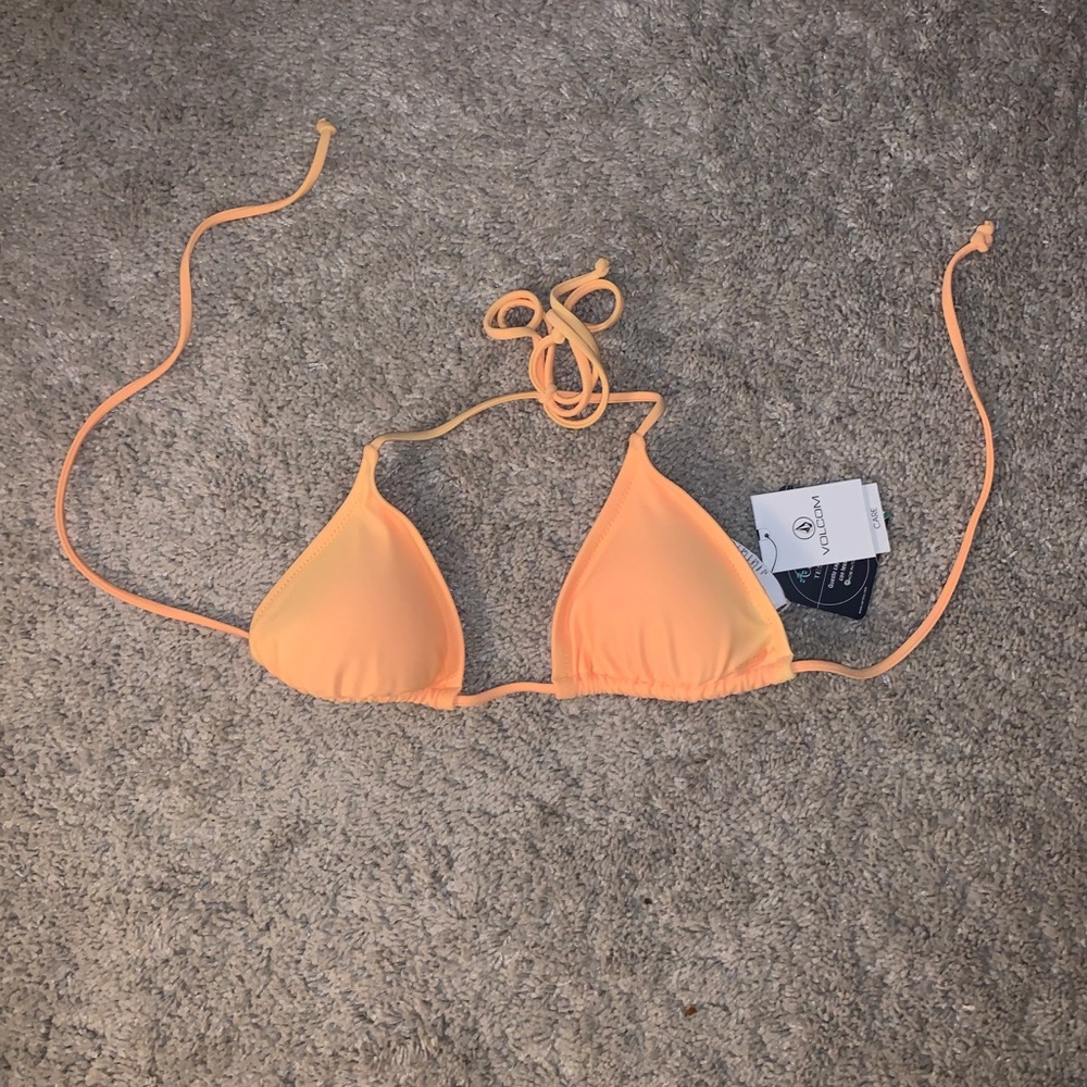 Orange Bikini Top